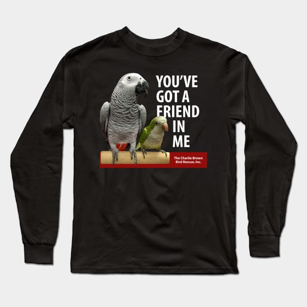 CB You've Got a Friend M&H Long Sleeve T-Shirt by Just Winging It Designs